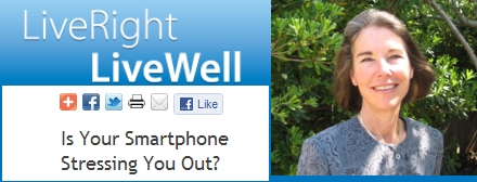 my blog on LiveRight LiveWell